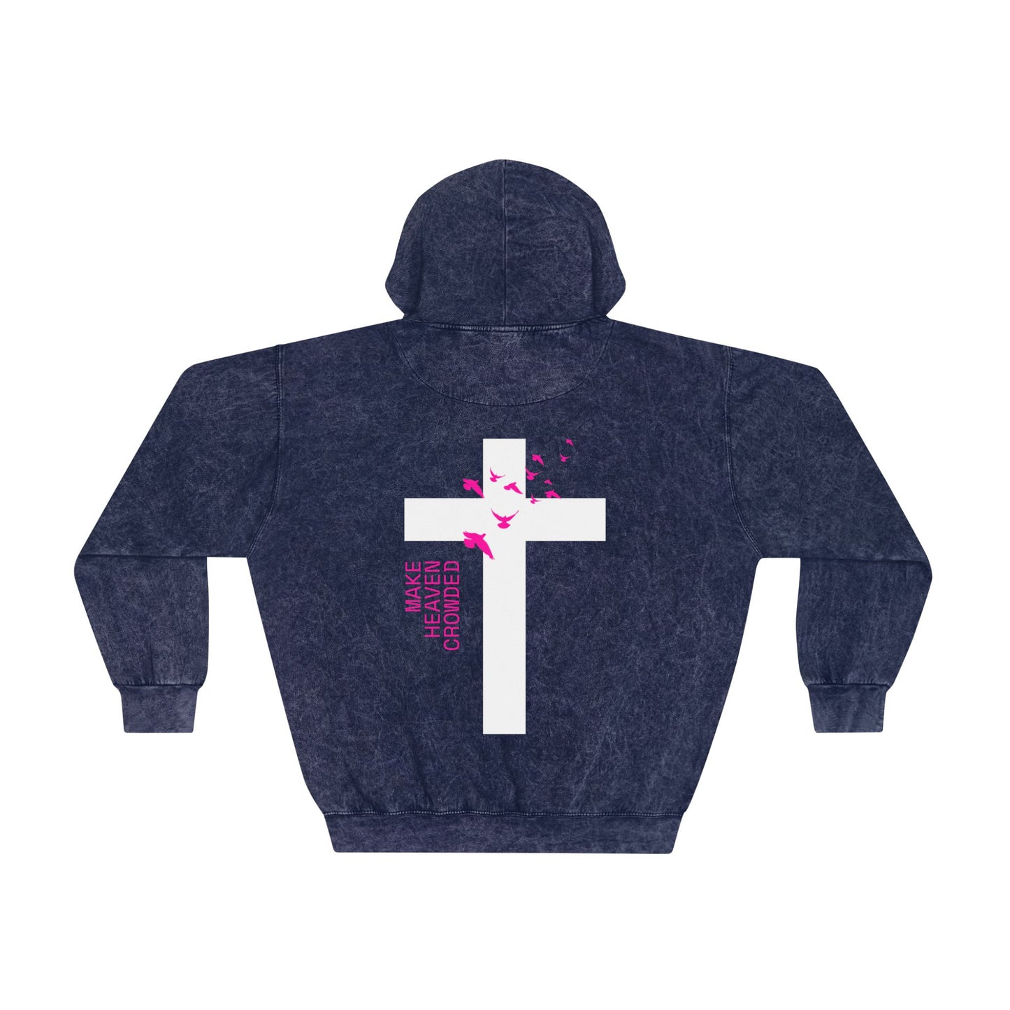 Cross & Heart Mineral Wash Hoodie