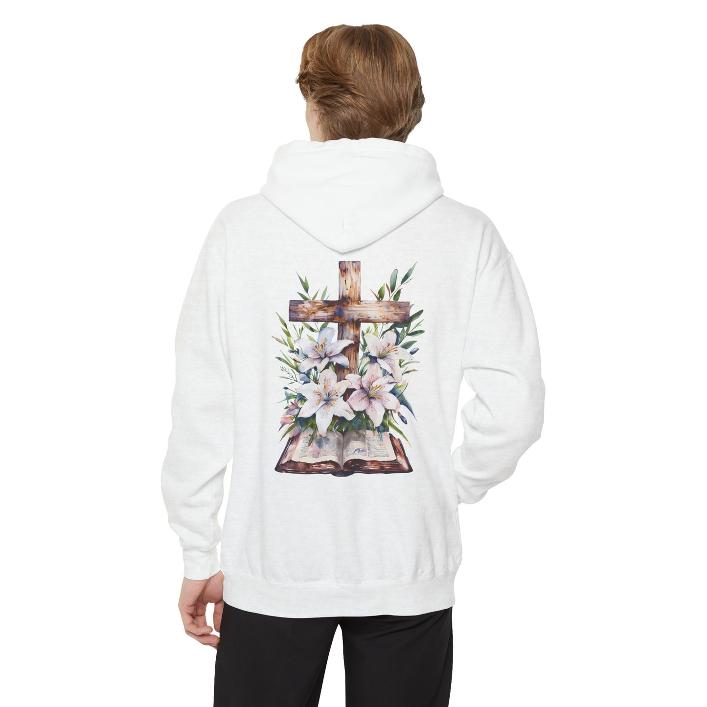 Bible and Cross Hoodie
