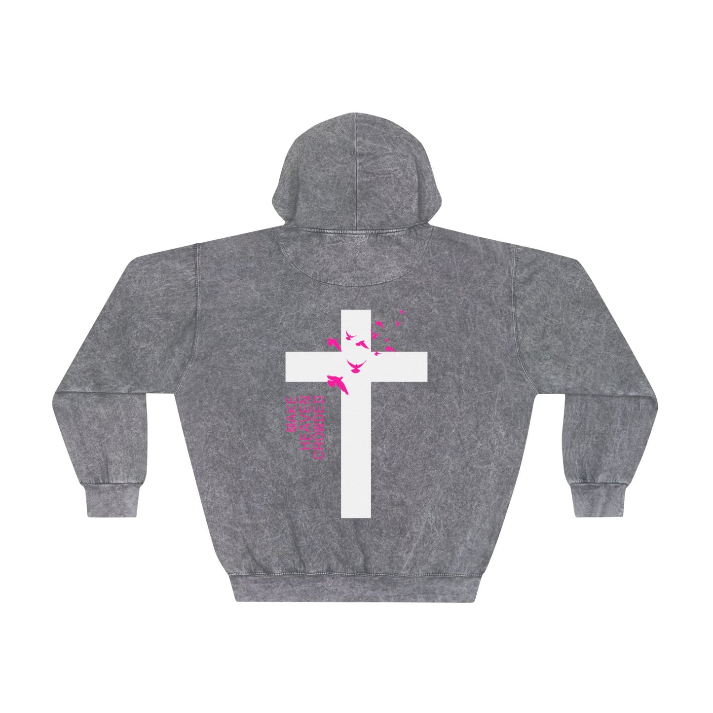 Cross & Heart Mineral Wash Hoodie