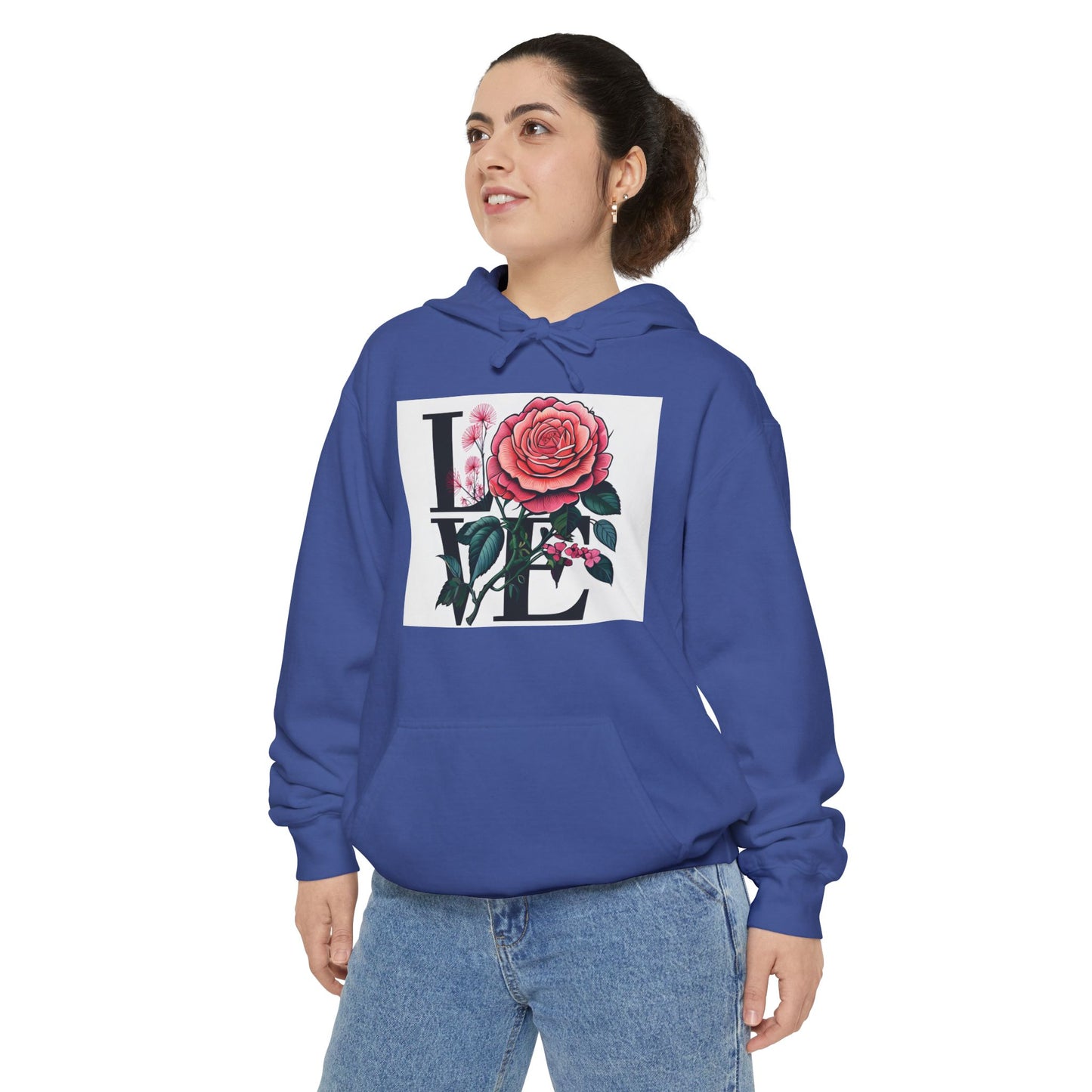 Love rose Hoodie