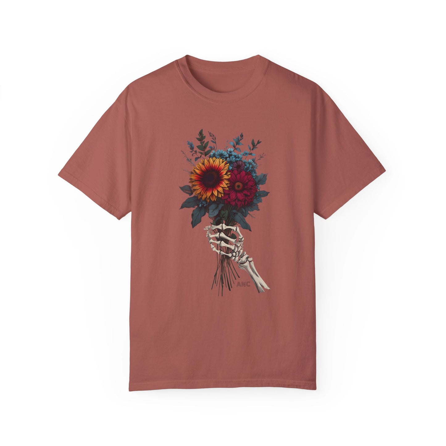 Skeleton Flowers T-shirt