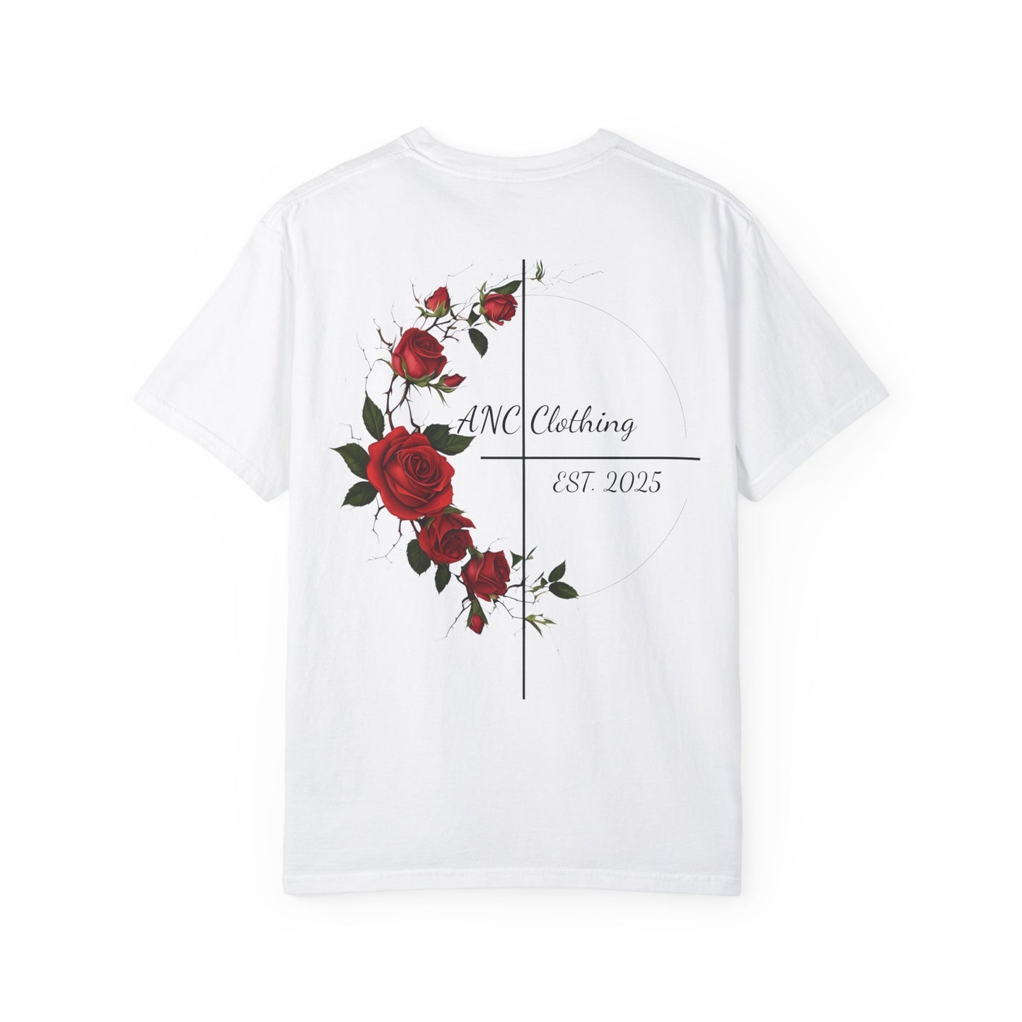 Cross and rose T-shirt