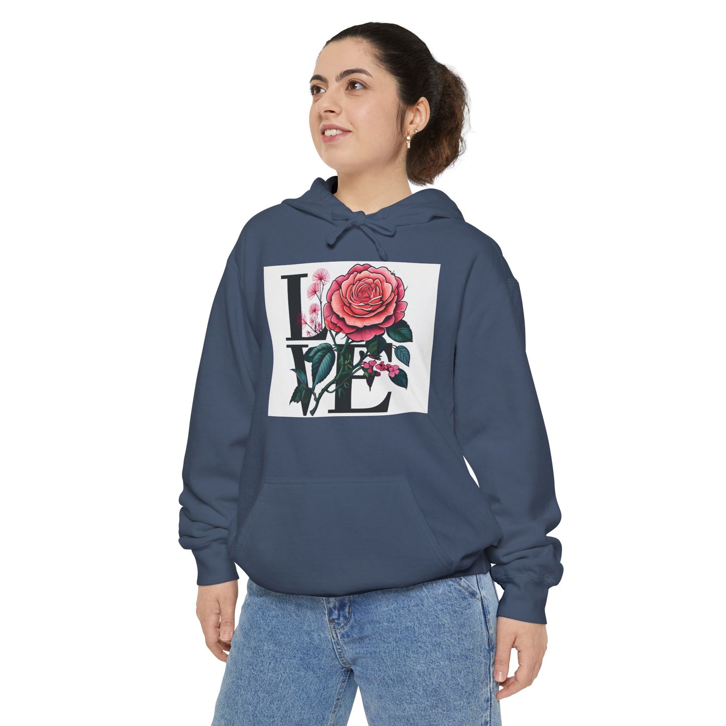 Love rose Hoodie