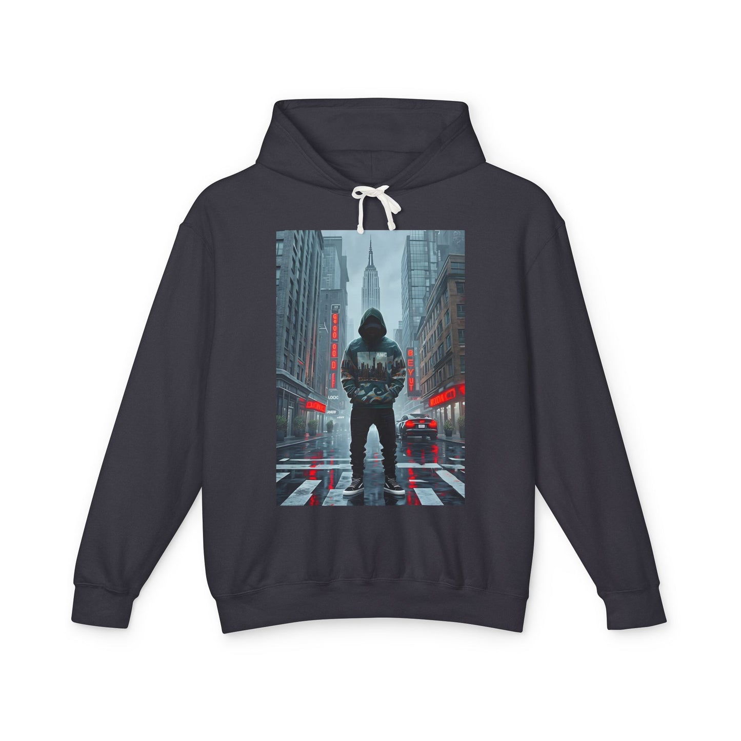 Cityscape Lightweight Hooded Sweatshirt