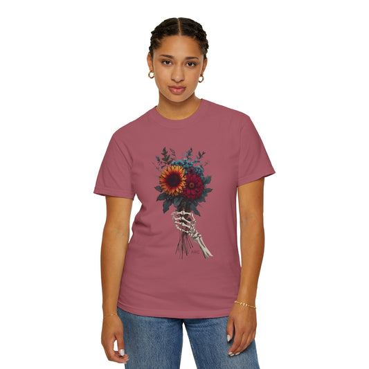 Skeleton Flowers T-shirt