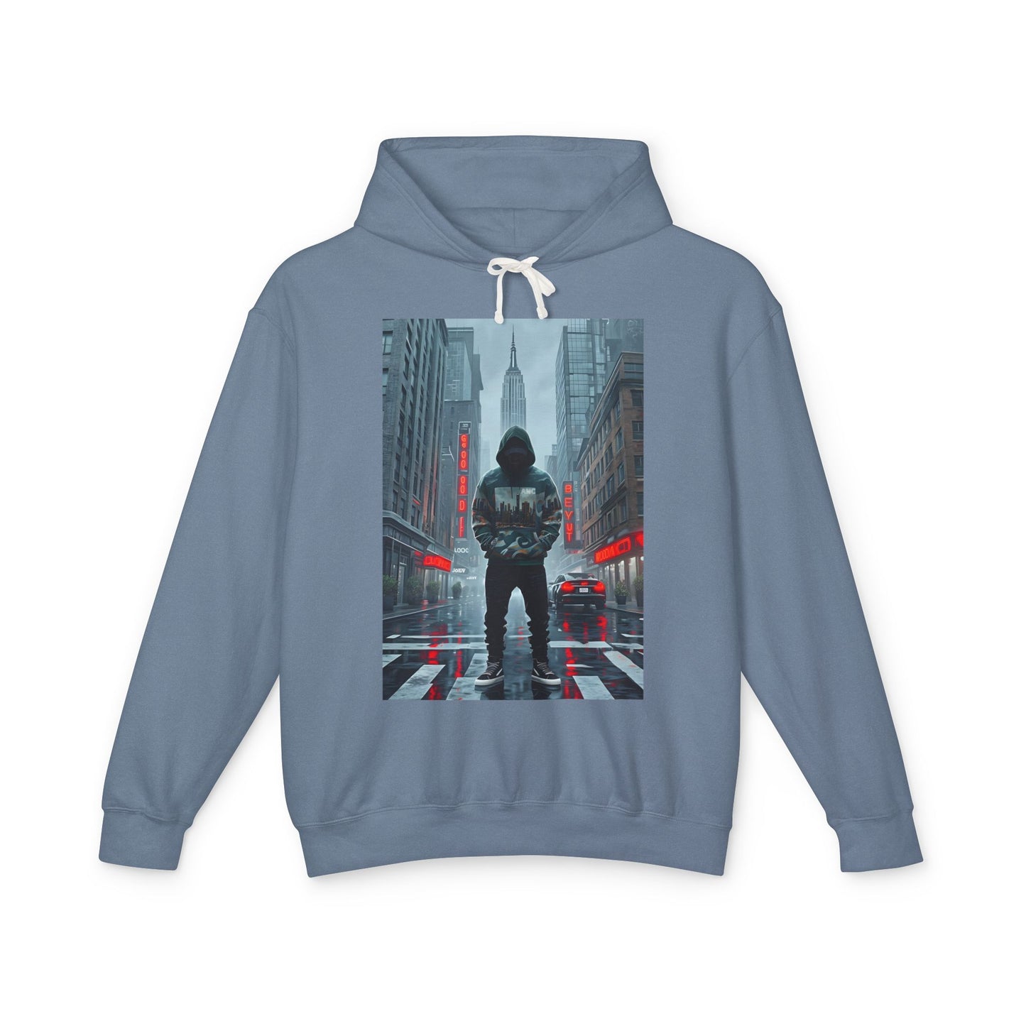 Cityscape Lightweight Hooded Sweatshirt