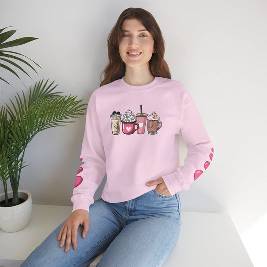 Love Coffee Crewneck Sweatshirt