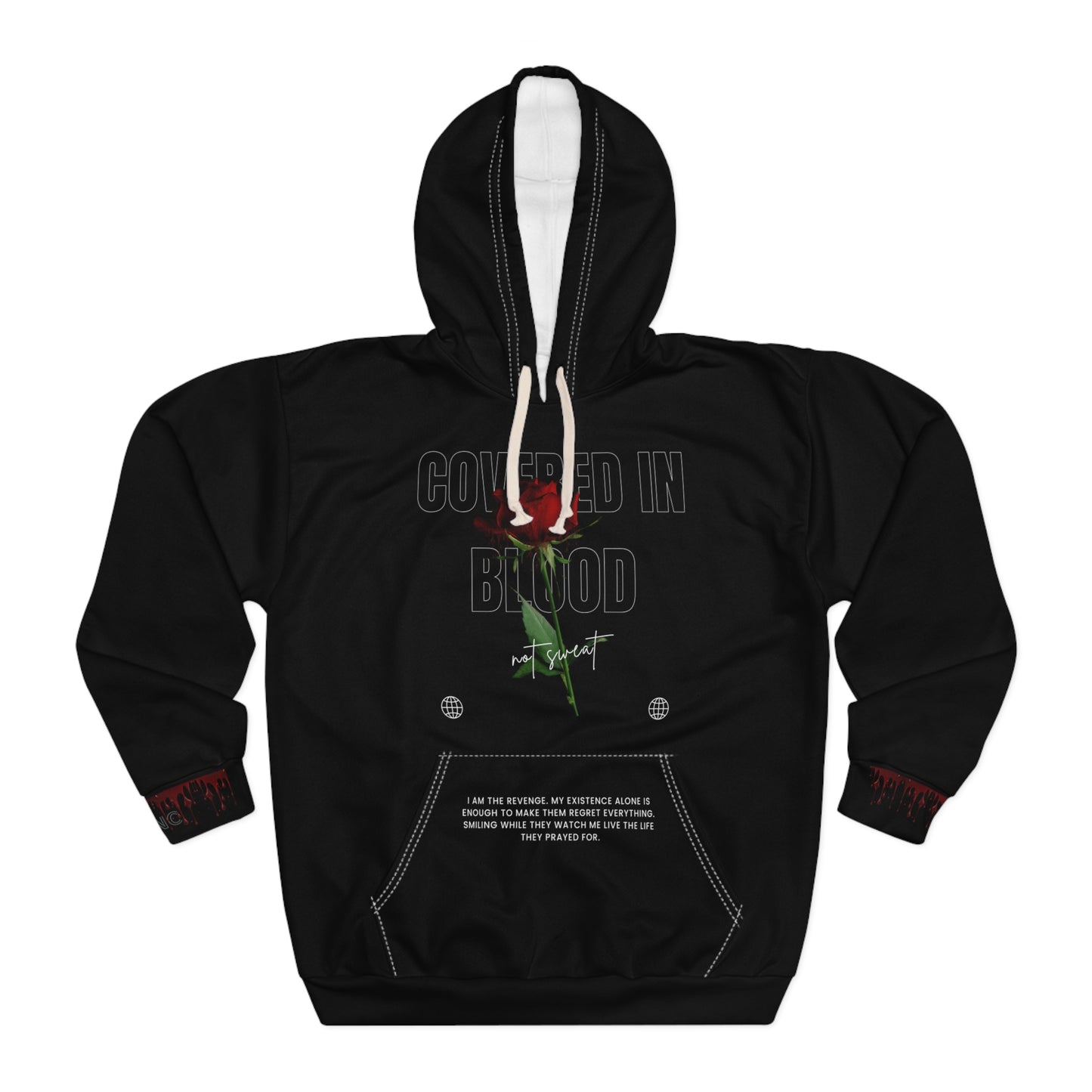 Covered in Blood Revenge Hoodie