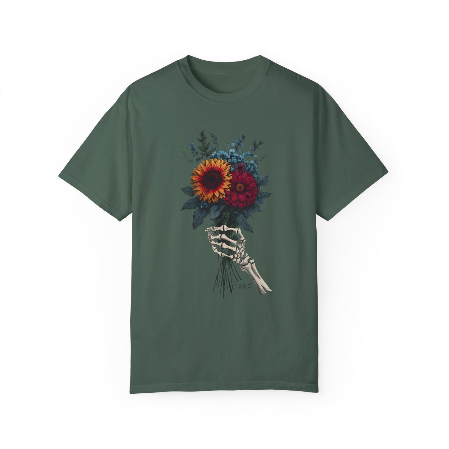 Skeleton Flowers T-shirt