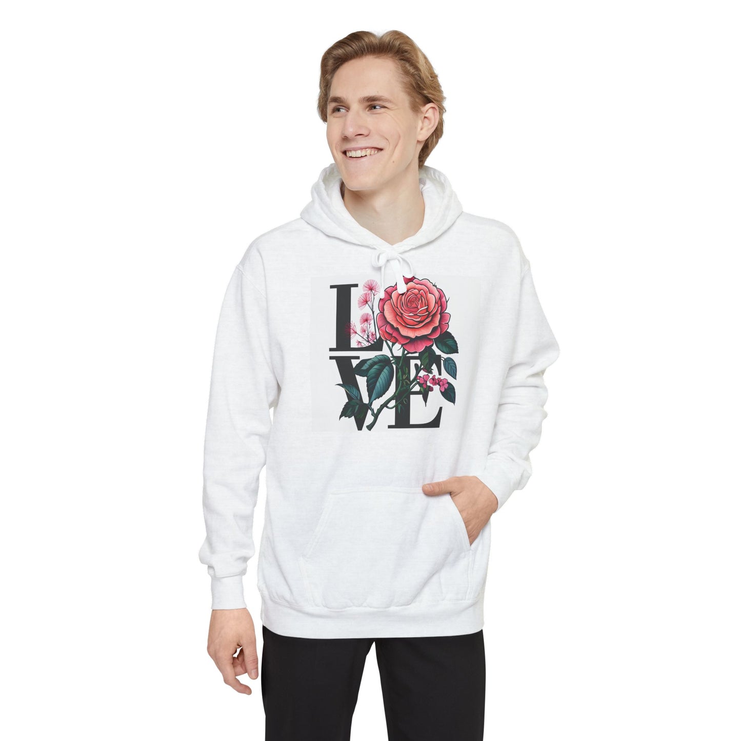 Love rose Hoodie