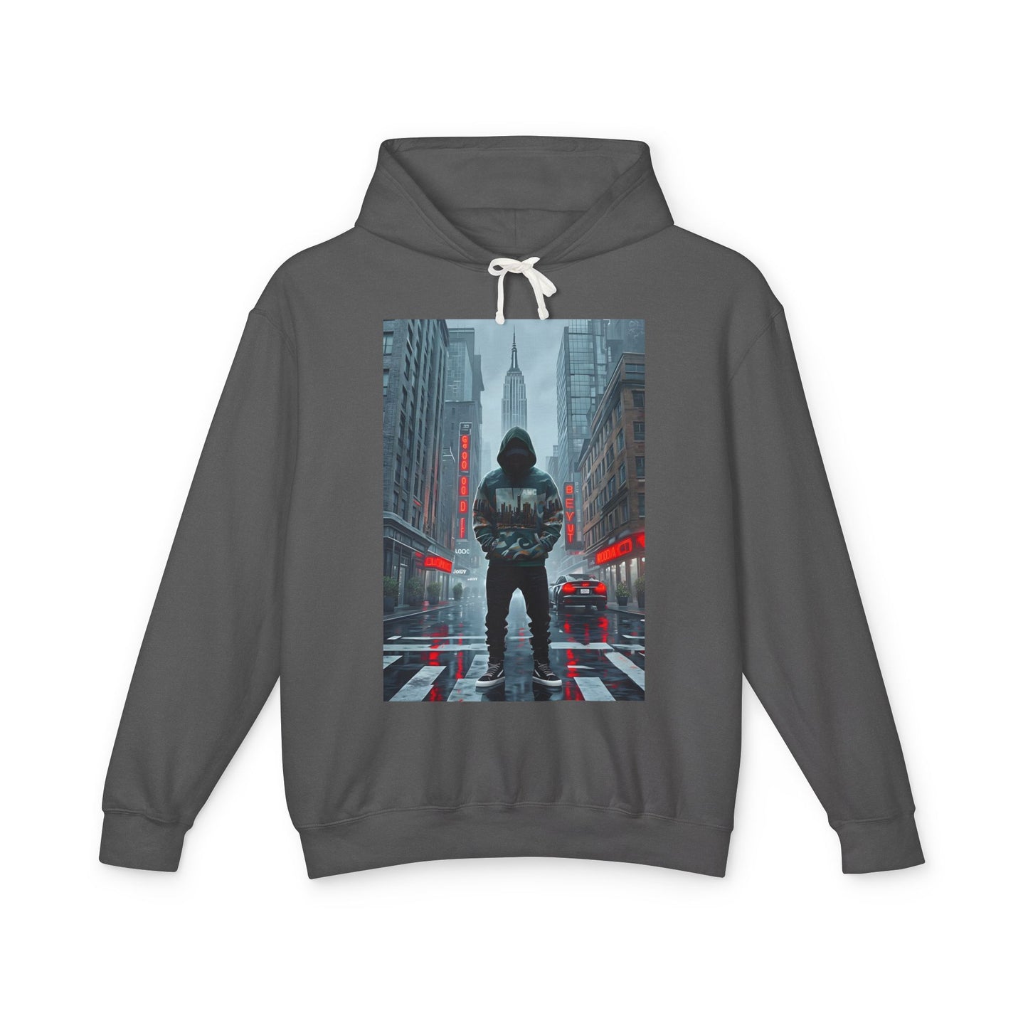 Cityscape Lightweight Hooded Sweatshirt