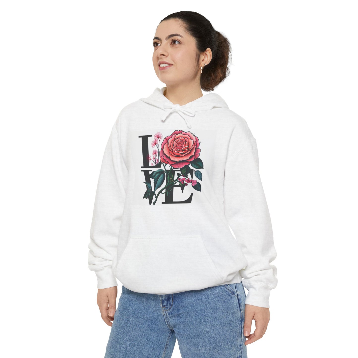 Love rose Hoodie