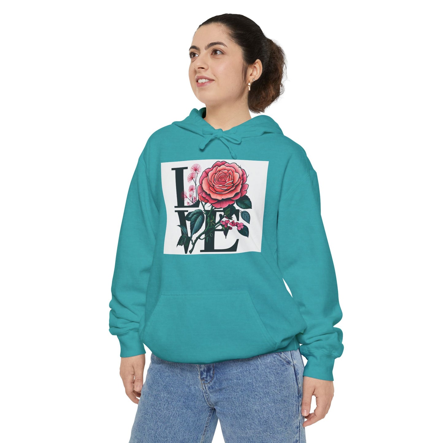 Love rose Hoodie