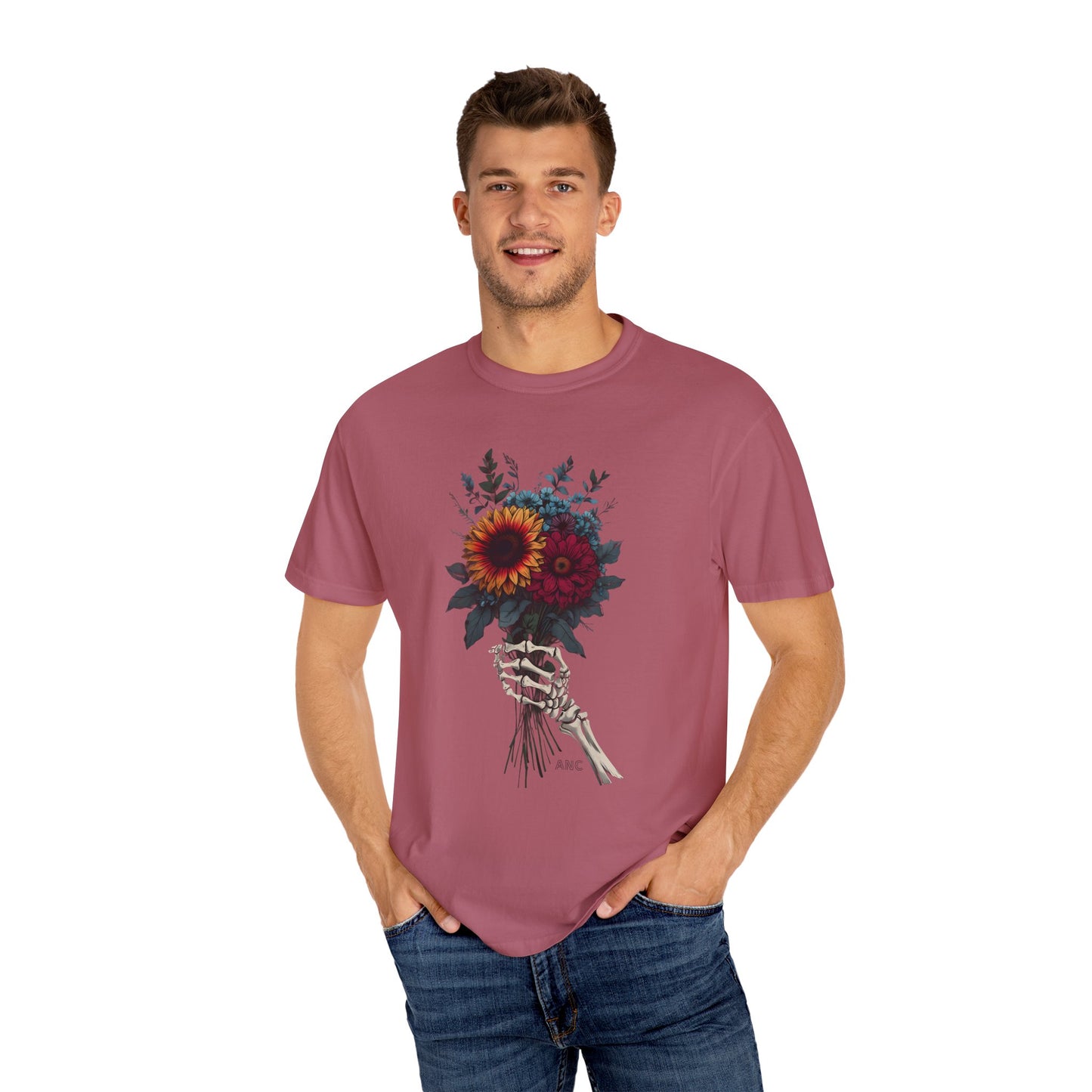 Skeleton Flowers T-shirt