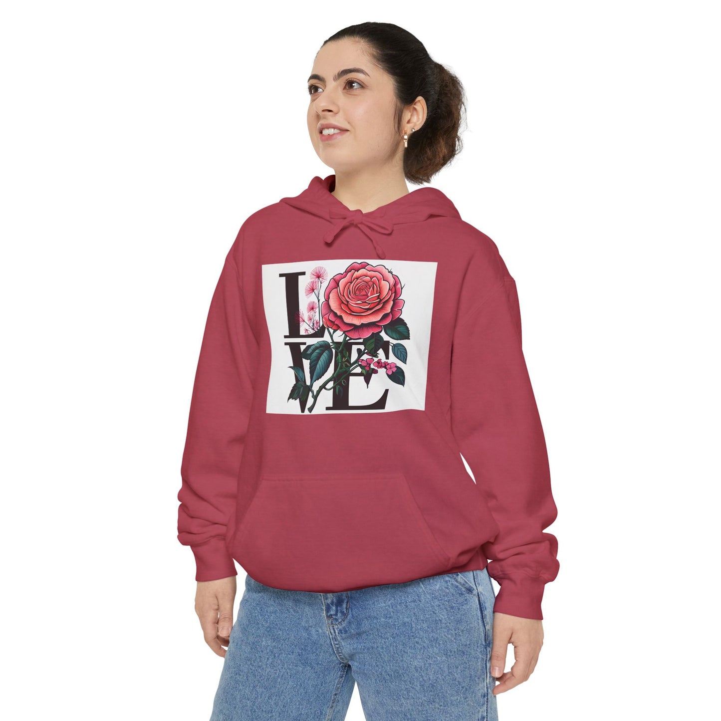 Love rose Hoodie