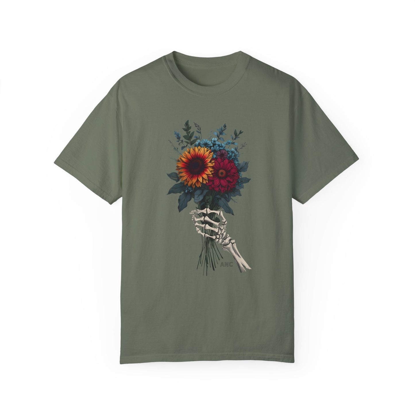 Skeleton Flowers T-shirt